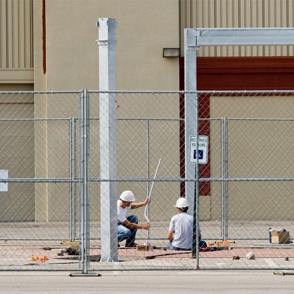 how much time can i lease the temporary fence for my construction site or event in Toccoa